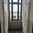 Abstellkammer halbe Treppe
